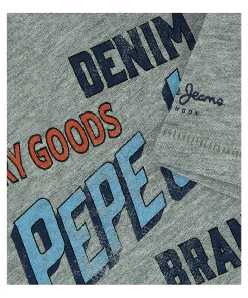 PEPE JEANS LONDON-PREMIUM T-SHIRT | GREY