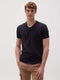 OVS ORGANIC COTTON T SHIRT V NECK | BLACK
