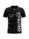 OXYGEN ACTIVE WEAR PREMIUM PRINTED T-SHIRT | BLACK
