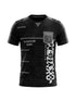 OXYGEN ACTIVE WEAR PREMIUM PRINTED T-SHIRT | BLACK