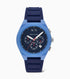 Armani Exchange Sync Chronograph Blue Silicone Watch