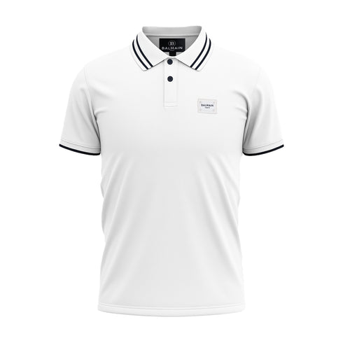 BALMAIN PREMIUM MEN'S POLO SHIRT | WHITE