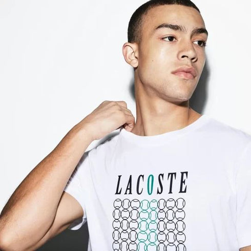 LACOSTE ORI RARE ROLAND GARROS T-SHIRT | WHITE