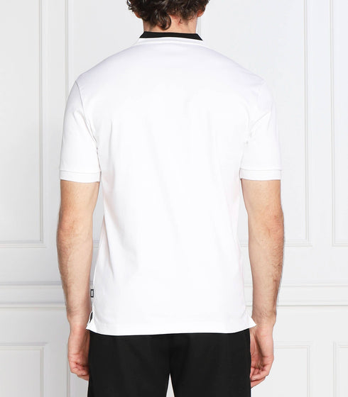 HUGO BOSS PHILLIPSON REGULAR FIT POLO SHIRT | WHITE