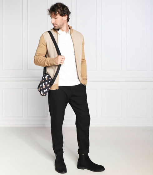 HUGO BOSS PHILLIPSON REGULAR FIT POLO SHIRT | WHITE