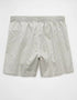 AMERICAN EAGLE MEN'S PLAID STRETCH BOXER SHORT | WHITE