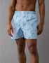 AMERICAN EAGLE MEN'S TINY MERMAIDS STRETCH BOXER SHORT | SKY BLUE