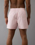AMERICAN EAGLE MEN'S POPLIN POCKET BOXER SHORT | PINK