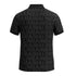 BALMAIN PARIS PREMIUM MEN'S PRINTED POLO SHIRT | BLACK