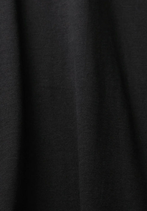 ESPRIT MEN JERSEY T-SHIRT WITH FRONT PRINT | BLACK