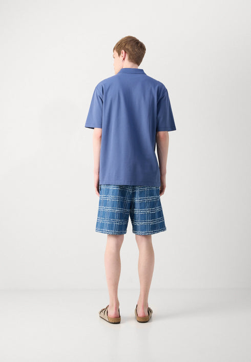 HUGO BOSS DUSPLITY POLO SHIRT | MEDIUM BLUE