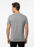 DIESEL MEN’S PREMIUM GREY V-NECK COTTON T-SHIRT