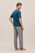 HERMES PARIS T-SHIRT LUXURY MERCERIZED COTTON | TEAL