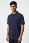 MONCLER - LUXE POLO SHIRT | NAVY