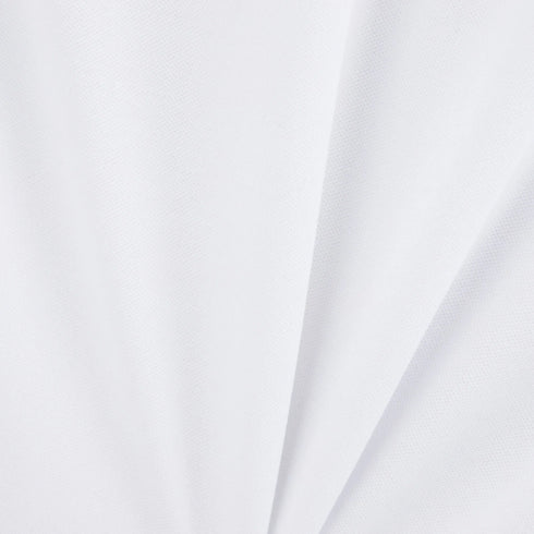 JULES. Short Sleeve Oxford Collar Polo Shirt | White