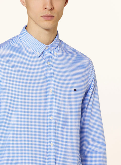 TOMMY HILFIGER - STRETCH SLIM FIT - SHIRT | SKY BLUE