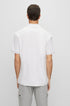 HUGO BOSS REGULAR FIT POLOS IN COTTON - DAIPO | WHITE