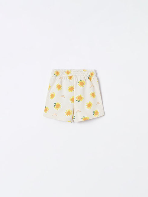 LEFTIES-PLUSH SHORTS WITH RUFFLES | BABY