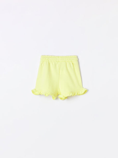 L.E.F.T.I.E.S-PLUSH SHORTS WITH RUFFLES | BABY