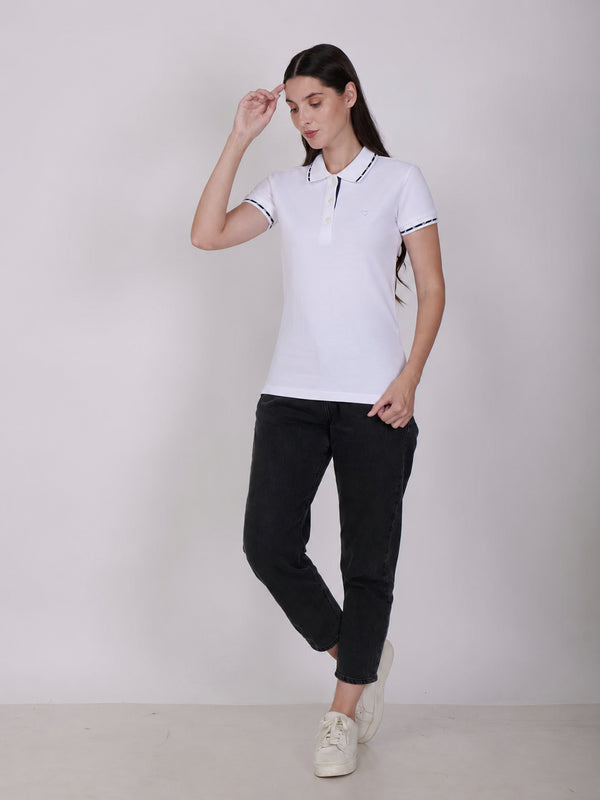 PULL LOVE WOMEN'S PREMIUM BUTTON | WHITE