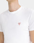 GUESS - SLIM FIT CLASSIC LOGO WHITE T-SHIRT
