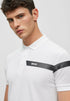 HUGO BOSS PAULE SLIM FIT POLO | WHITE