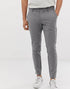ONLY & SONS SLIM TAPERED FIT PANT | GREY