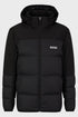 HUGO BOSS MEN’S PUFFER JACKET - PREMIUM WINTER OUTER WEAR | BLACK