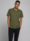 JACK & JONES PLAIN POLO SHIRT | GREEN