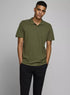 JACK & JONES PLAIN POLO SHIRT | GREEN