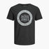 JACK & JONES MEN’S PREMIUM GRAPHIC LOGO T-SHIRT – DARK GREY