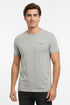 DIESEL MEN’S CLASSIC LOGO T-SHIRT- PREMIUM GREY