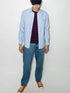 Ralph Lauren Regular Fit Shirt Sky Blue Close-up - Denimish Pakistan