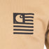 CARHARTT WIP S/S RELAXED FIT FADE STATE T-SHIRT | DUSTY H BROWN