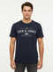 JACK & JONES MEN’S PREMIUM LOGOT-SHIRT – NAVY BLUE