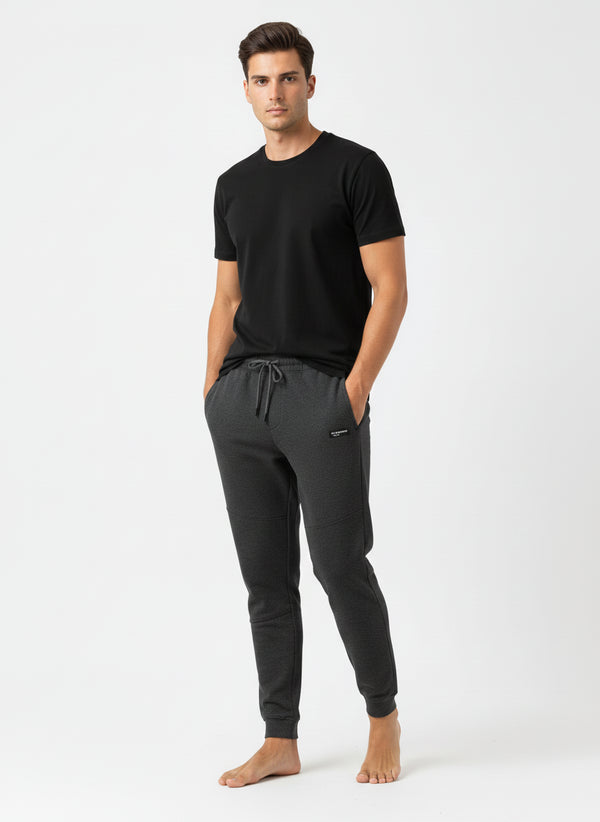 NIELSSON PREMIUM MEN’S CHARCOAL JOGGER TROUSER – SOFT COTTON BLEND