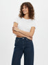 VERO MODA TALL TESSA HIGH WAIST LEG WIDE LIG JEANS FOR WOMEN – PREMIUM DENIM | BLUE