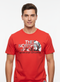 THE NORTH FACE MEN’S CLASSIC LOGO T-SHIRT | RED
