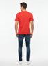 THE NORTH FACE MEN’S CLASSIC LOGO T-SHIRT | RED