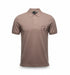 HUGO BOSS POLO SHIRT WITH EMBROIDERED LOGO | TAUPE BROWN