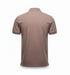 HUGO BOSS POLO SHIRT WITH EMBROIDERED LOGO | TAUPE BROWN