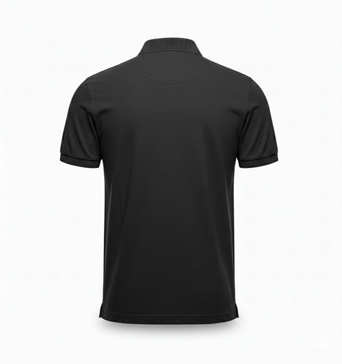 HUGO BOSS PREMIUM POLO SHIRT FOR MEN | BLACK