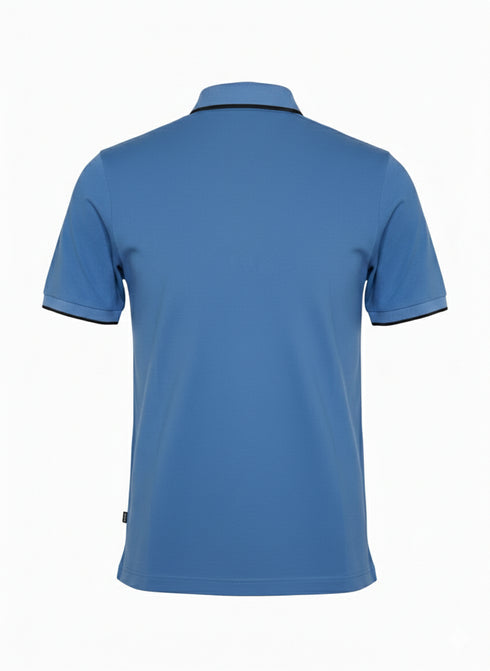 HUGO BOSS PREMIUM POLO SHIRT FOR MEN | BLUE