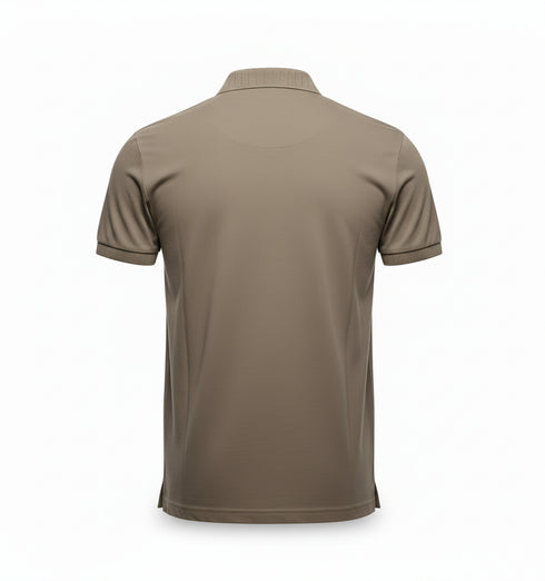 HUGO BOSS PREMIUM POLO SHIRT FOR MEN | DARK BEIGE
