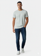 G-STAR RAW MEN'S PREMIUM COTTON CREW NECK T-SHIRT | LIGHT GREY