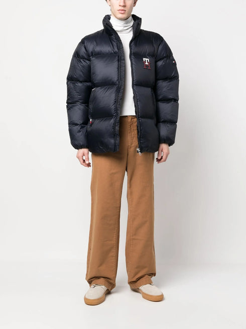 TOMMY HILFIGER MEN’S PREMIUM PUFFER JACKET | BATTLESHIP GREY