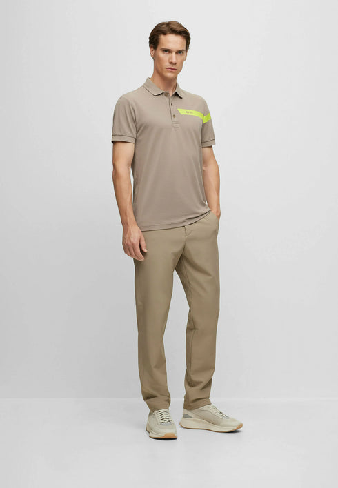 HUGO BOSS PAULE SLIM FIT POLO | LIGHT GREEN VERY