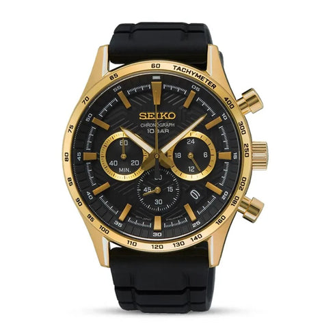 Seiko Chronograph Gold Watch