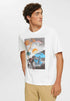 ESPRIT MEN T-SHIRT RELAXED FIT | WHITE