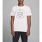 JACK & JONES MEN'S O-NECK T-SHIRT | WHITE
